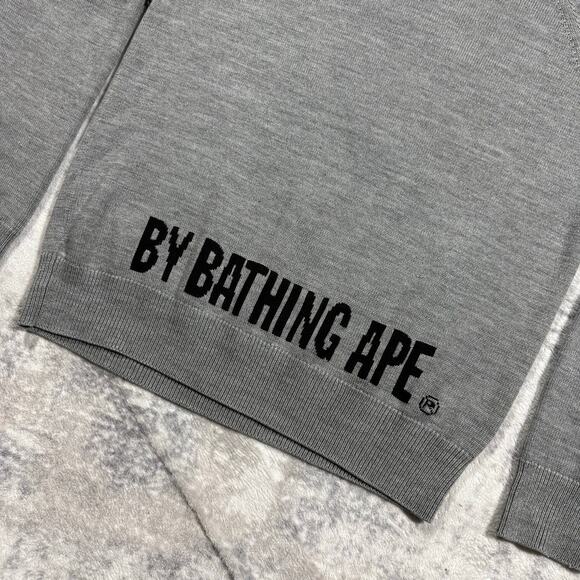 Authentic Bape 2000’s Angry Ape Knit Sweater M - Picture 5 of 7
